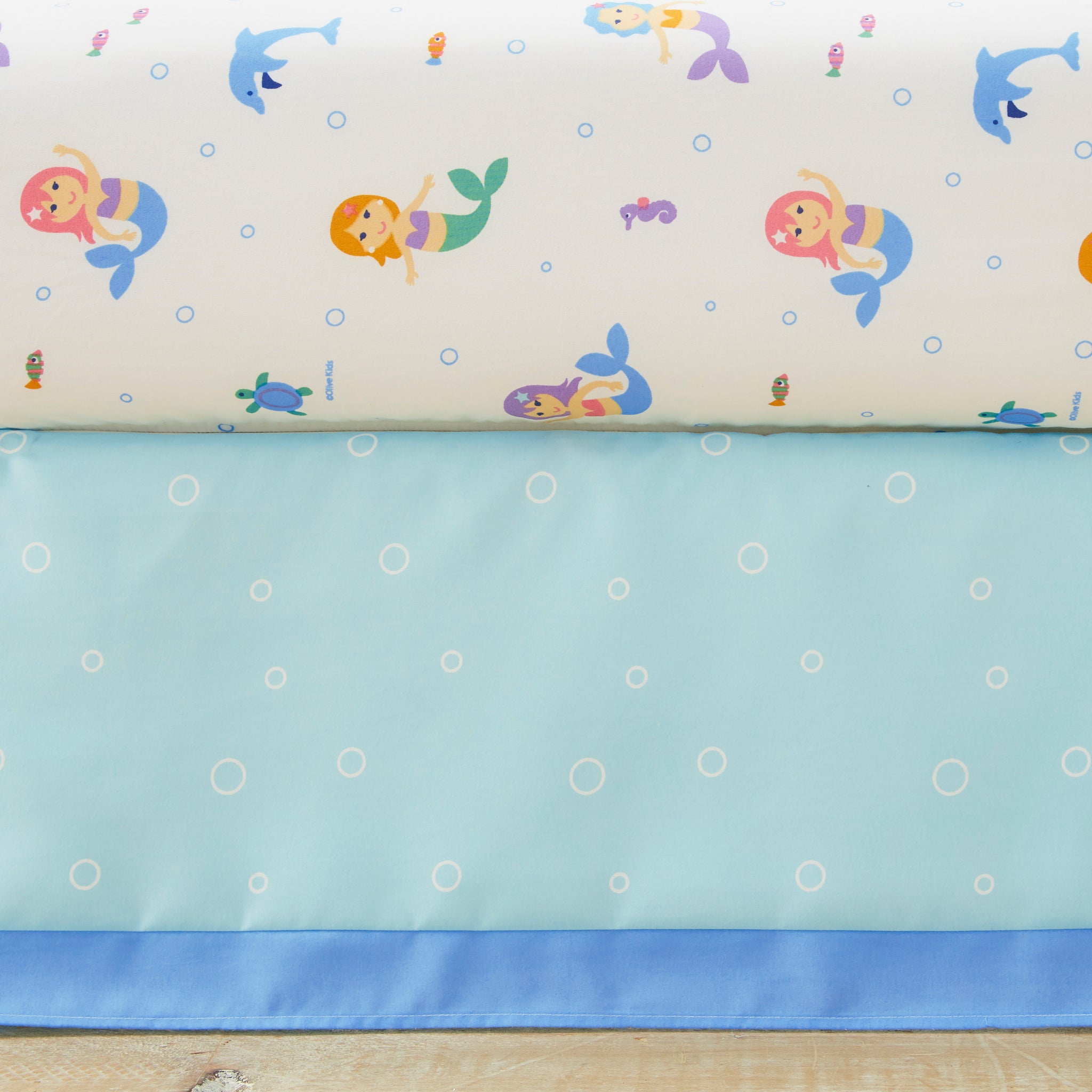 Mermaids Crib Set