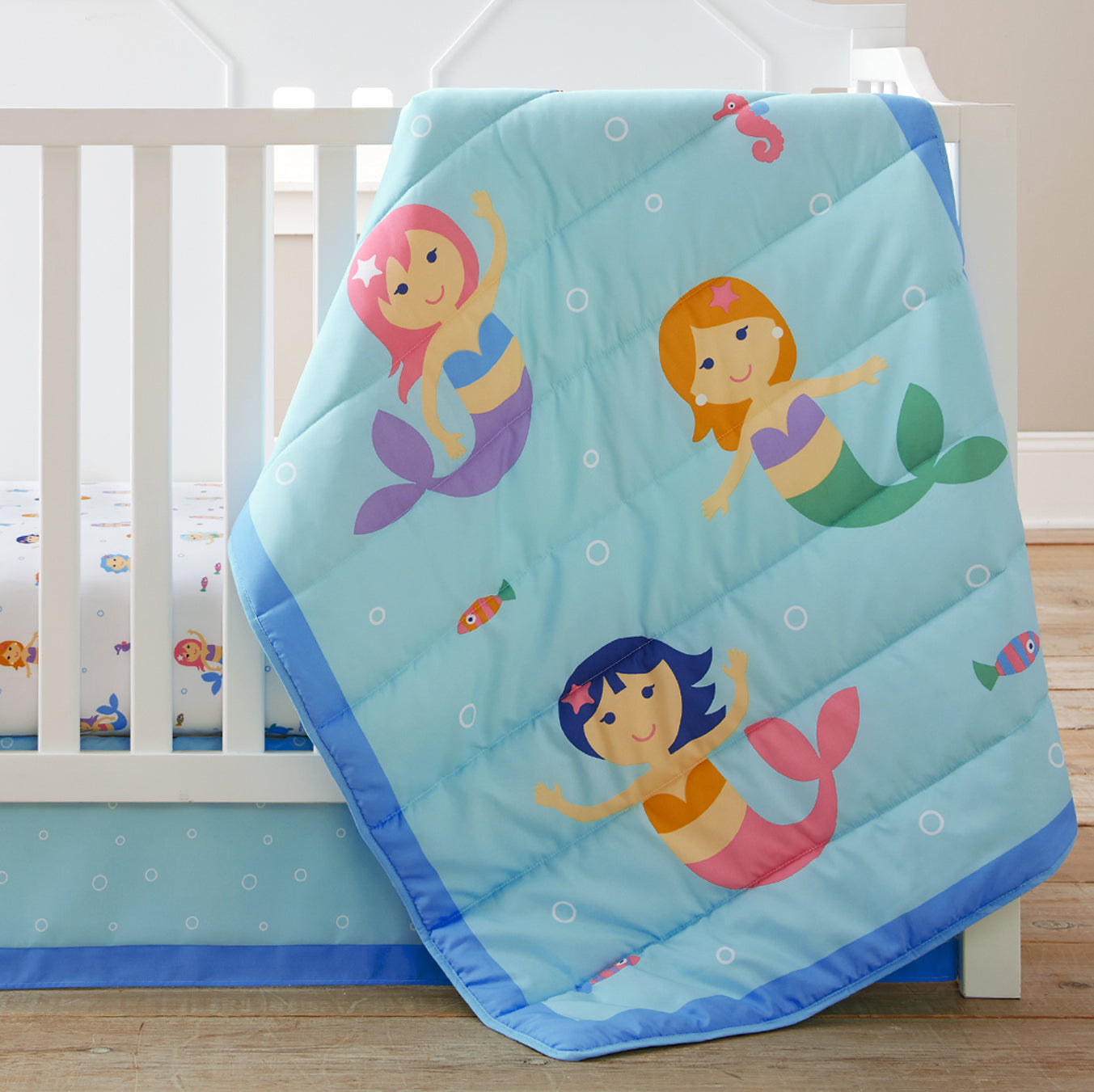 Mermaids Crib Set