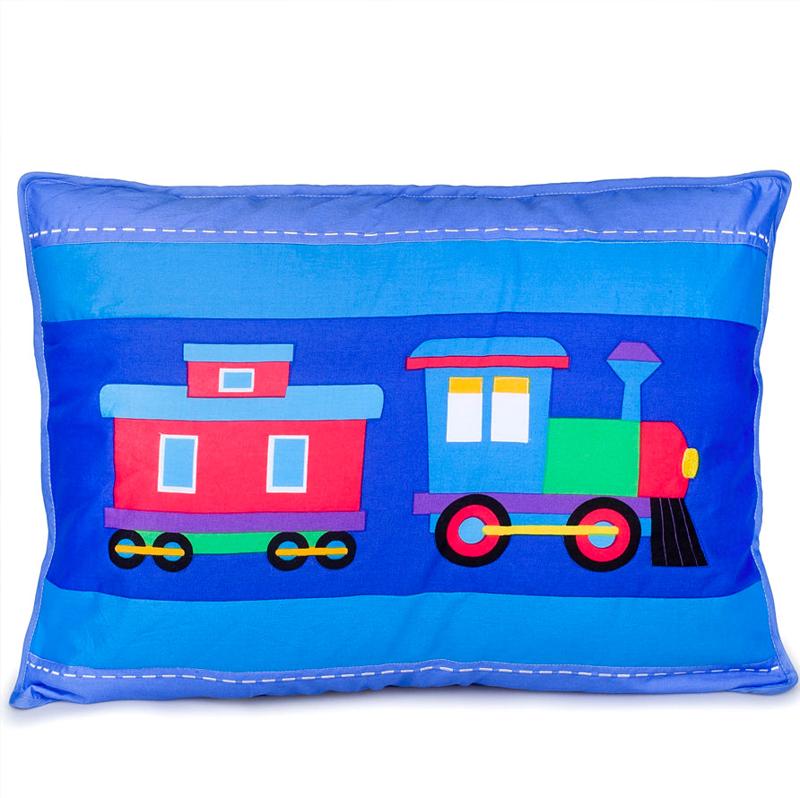 Trains, Planes and Trucks Pillow Sham