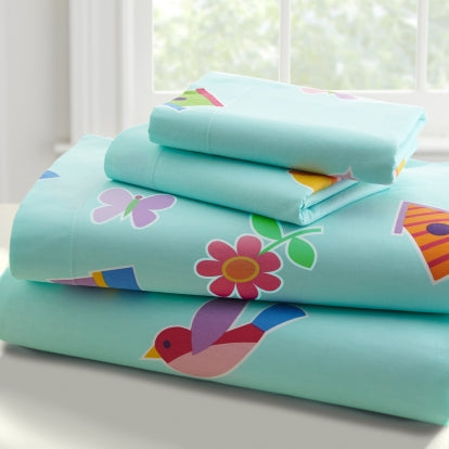 Birdie Toddler Sheet Set