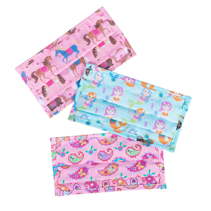 Mermaids, Horses & Paisley Face Masks