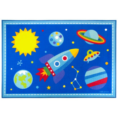 Out of This World Kids Printed Rug