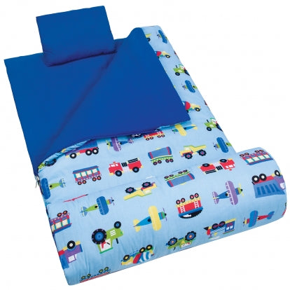 Trains, Planes and Trucks Kids Sleeping Bag