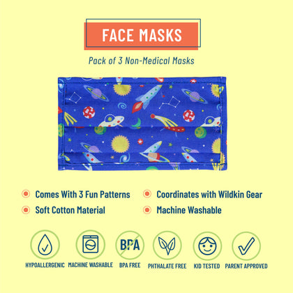 Under Construction, Out of this World & Robots Face Masks