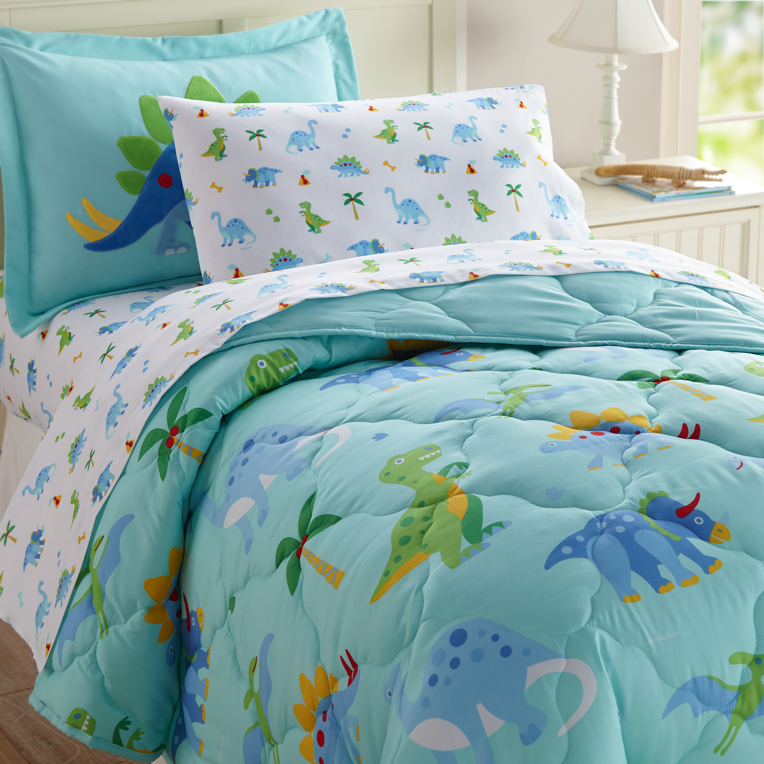 Kids top dino bedding