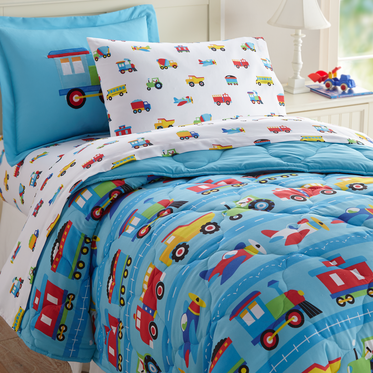 Kids full size clearance bed in a bag